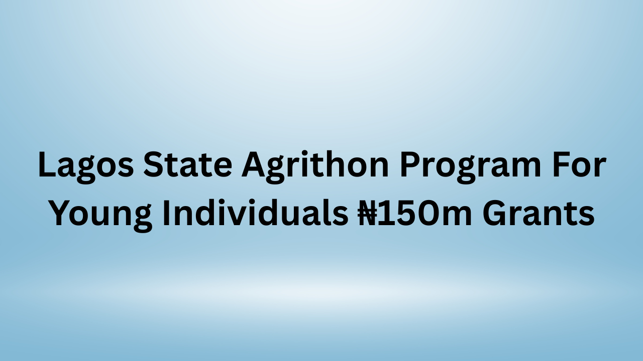 Lagos State Agrithon Program